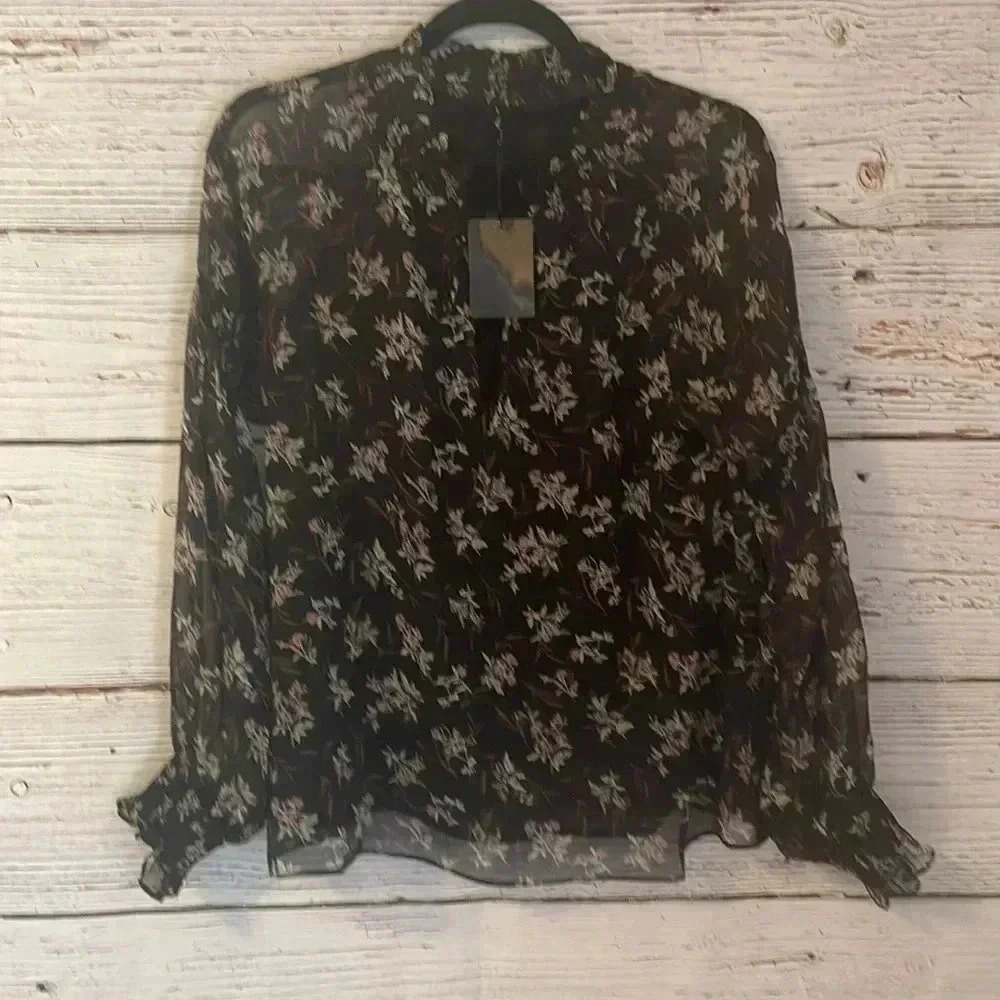 Fate sheer blouse